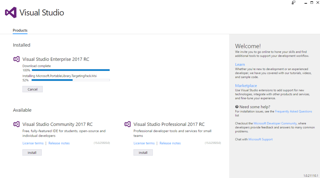 installation-progress