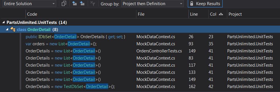 Find all References in Visual Studio 2017 – samirbehara