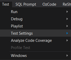 Live Unit Testing not showing