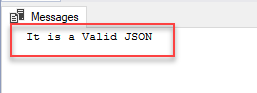 Is Valid JSON