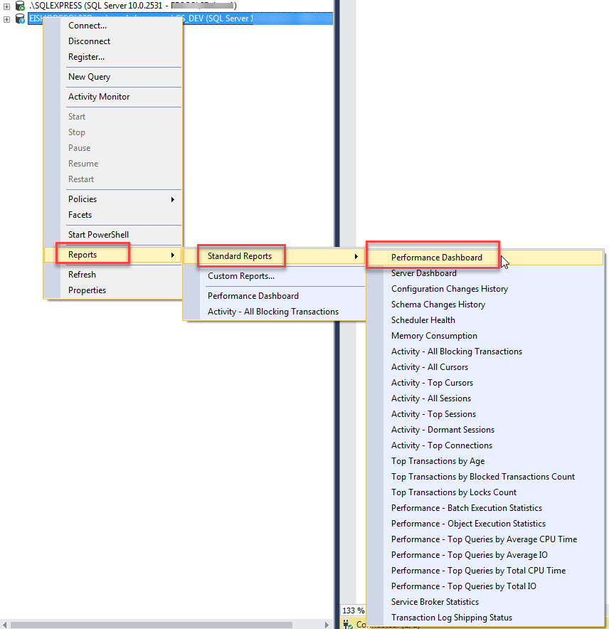 Performance Dashboard Report